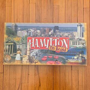 Hamilton On Board 2002 City of Hamilton Monopoly Board Game